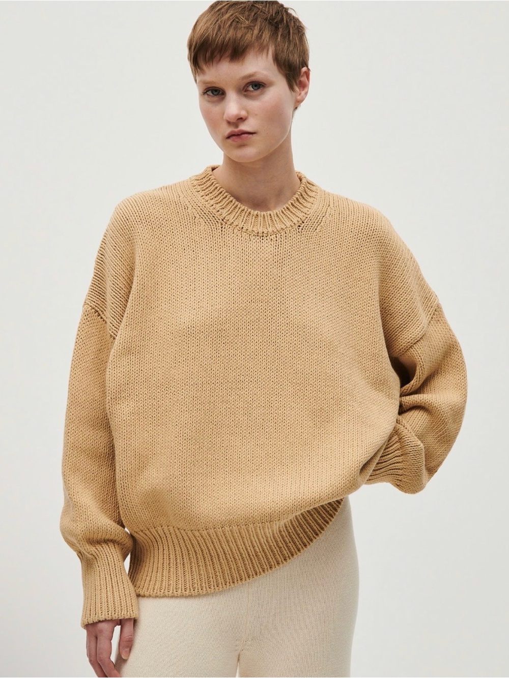 Babaa no16 jumper luxury cotton knit sweater Spain